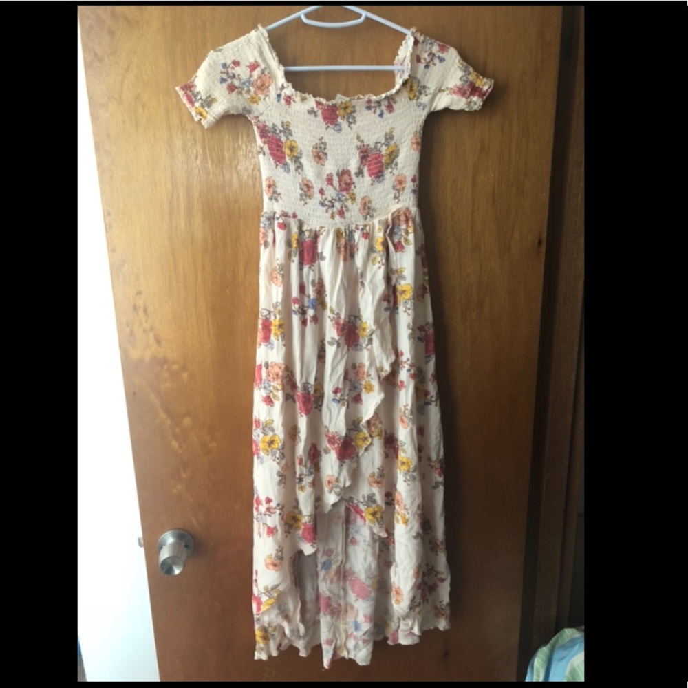 SOLD Off the shoulder floral dress